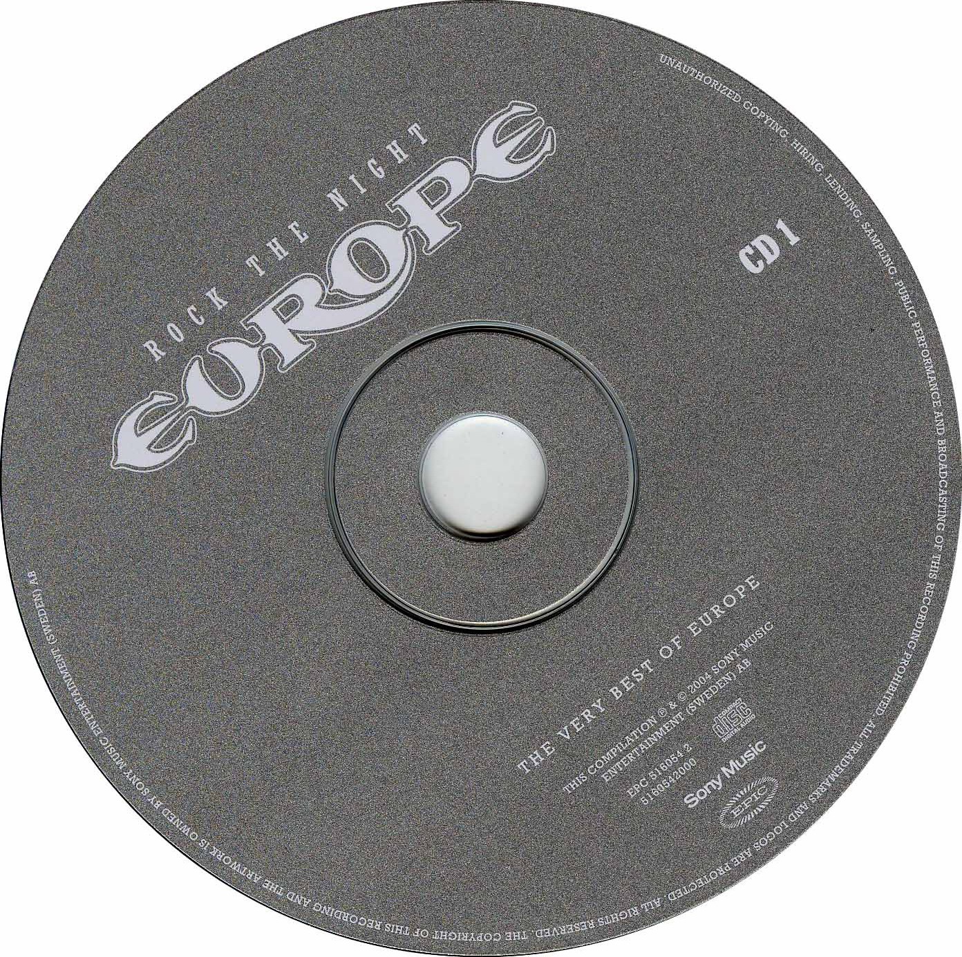 Europe  Rock The Night The Very Best Of Europe : CD1